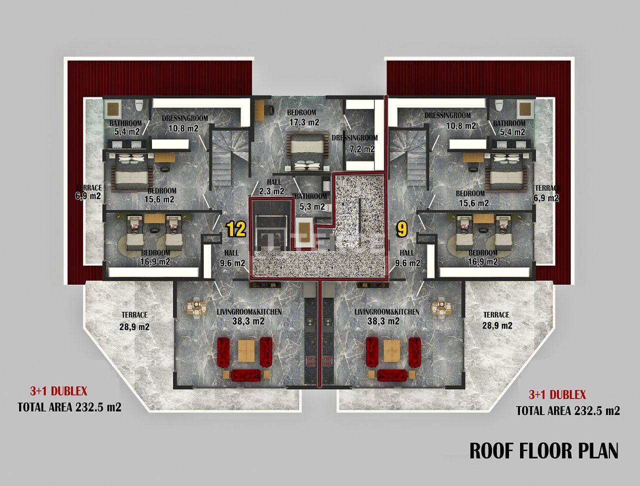 Appartement à Alanya, Turquie, 72 m² - image 14