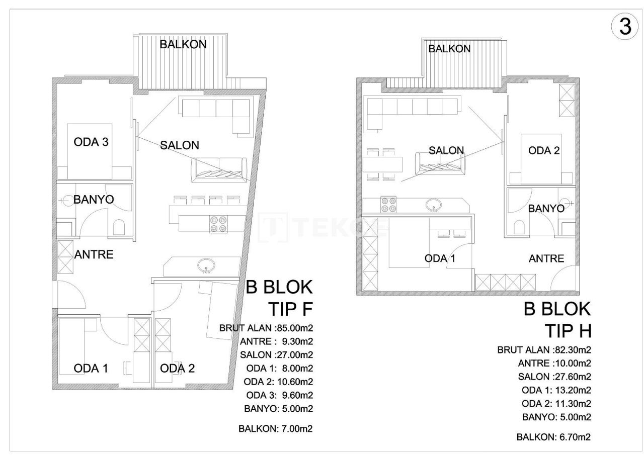 Appartamenti a Kuşadası, Turchia, 56 m² - foto 19