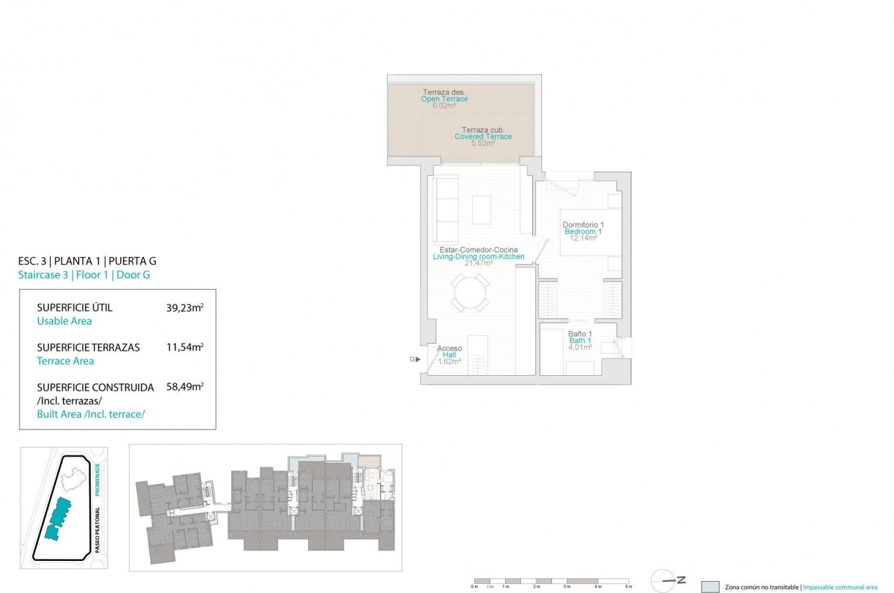 Apartment in Villajoyosa, Spanien, 58 m² - Foto 7