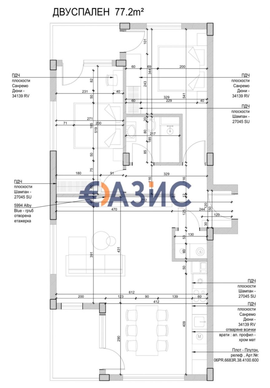 Apartment at Sunny Beach, Bulgaria, 110.1 m² - picture 19