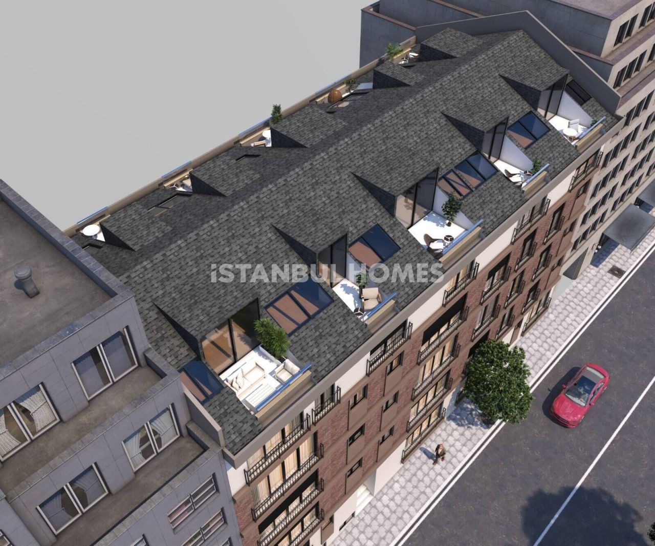 Penthouse in Istanbul, Türkei, 70 m² - Foto 1