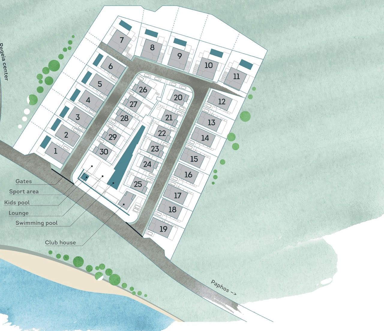 Villa en Pafos, Chipre, 197 m² - imagen 11