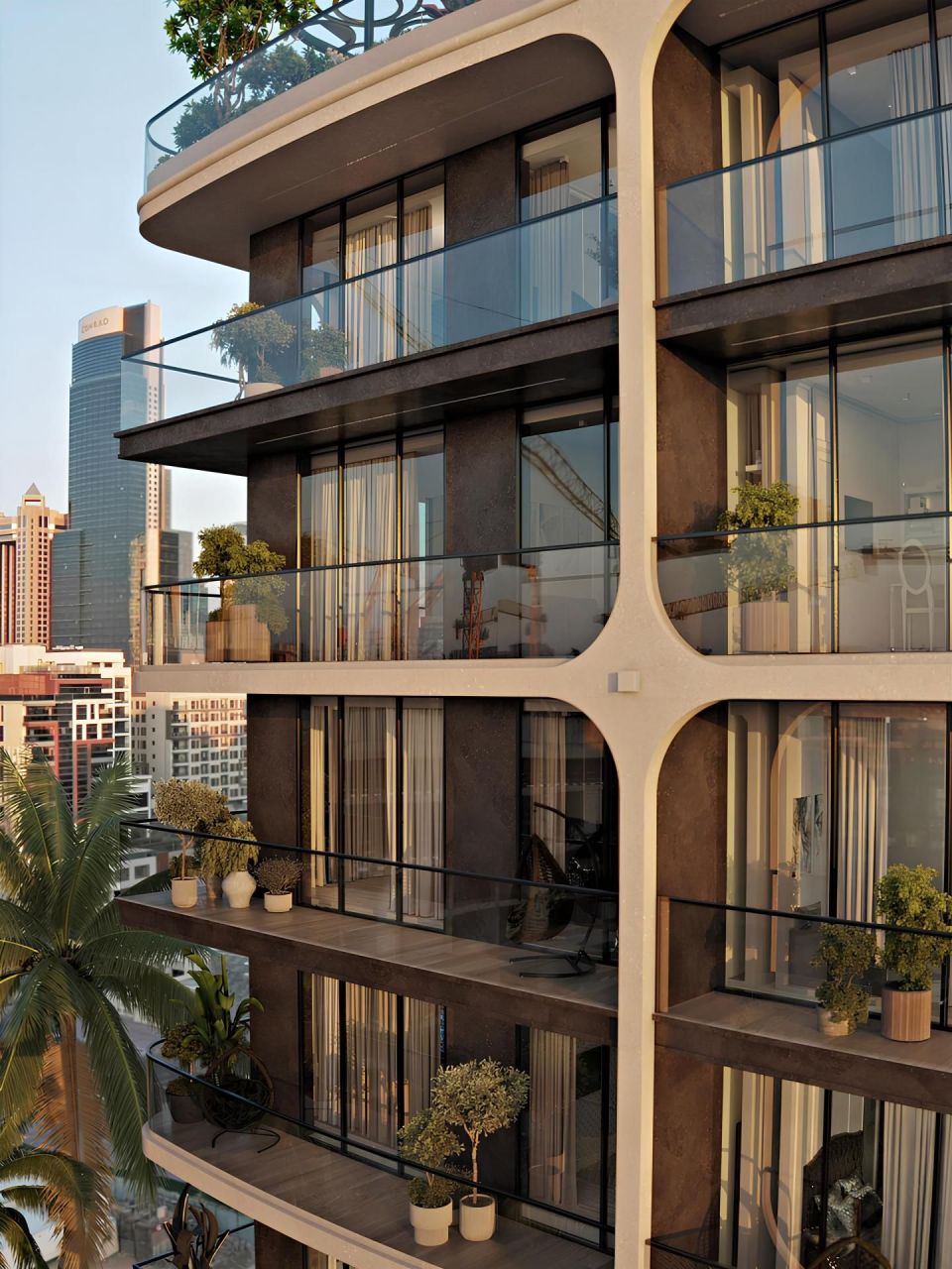 Studio à Dubaï, EAU, 54 m² - image 1