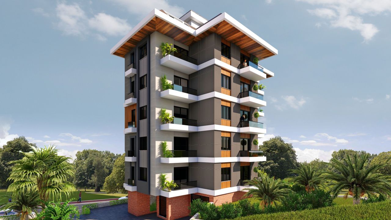 Apartamento en Alanya, Turquia, 52 m² - imagen 1