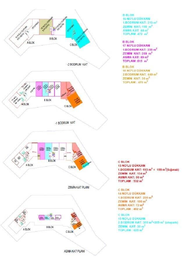 Geschäft in Alanya, Türkei, 500 m² - Foto 12