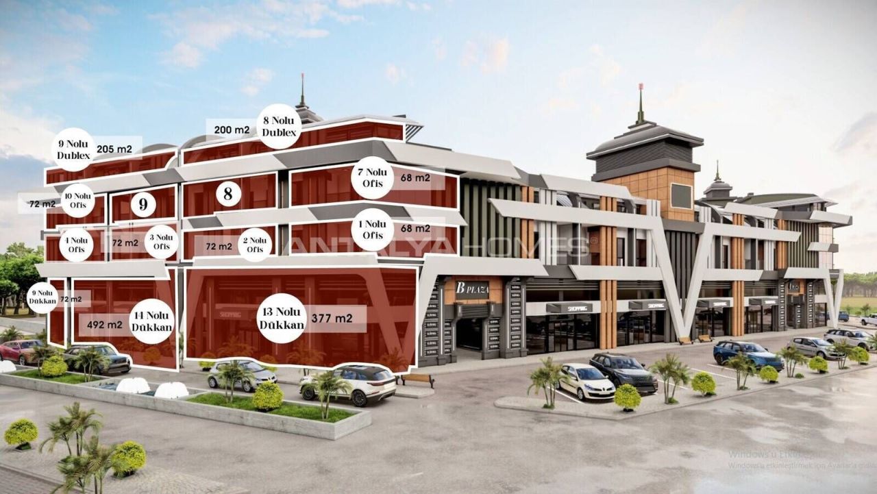 Geschäft in Alanya, Türkei, 500 m² - Foto 19