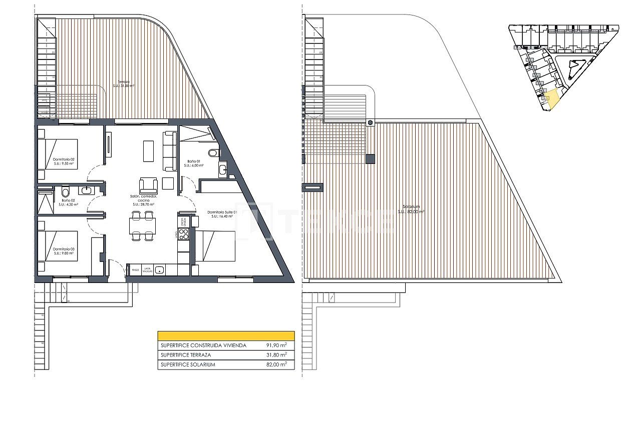 Ático en San Fulgencio, España, 131 m² - imagen 16