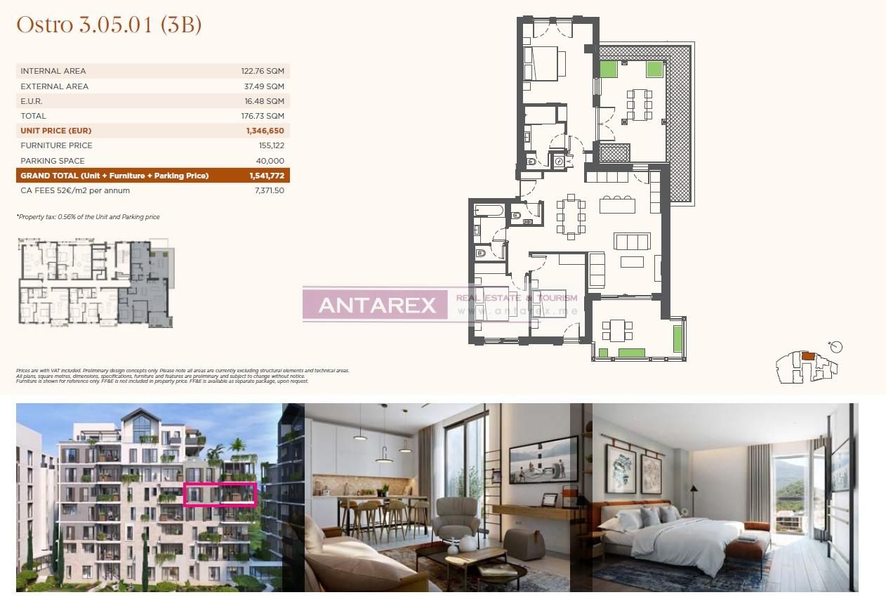 Appartement à Tivat, Monténégro, 49.8 m² - image 16