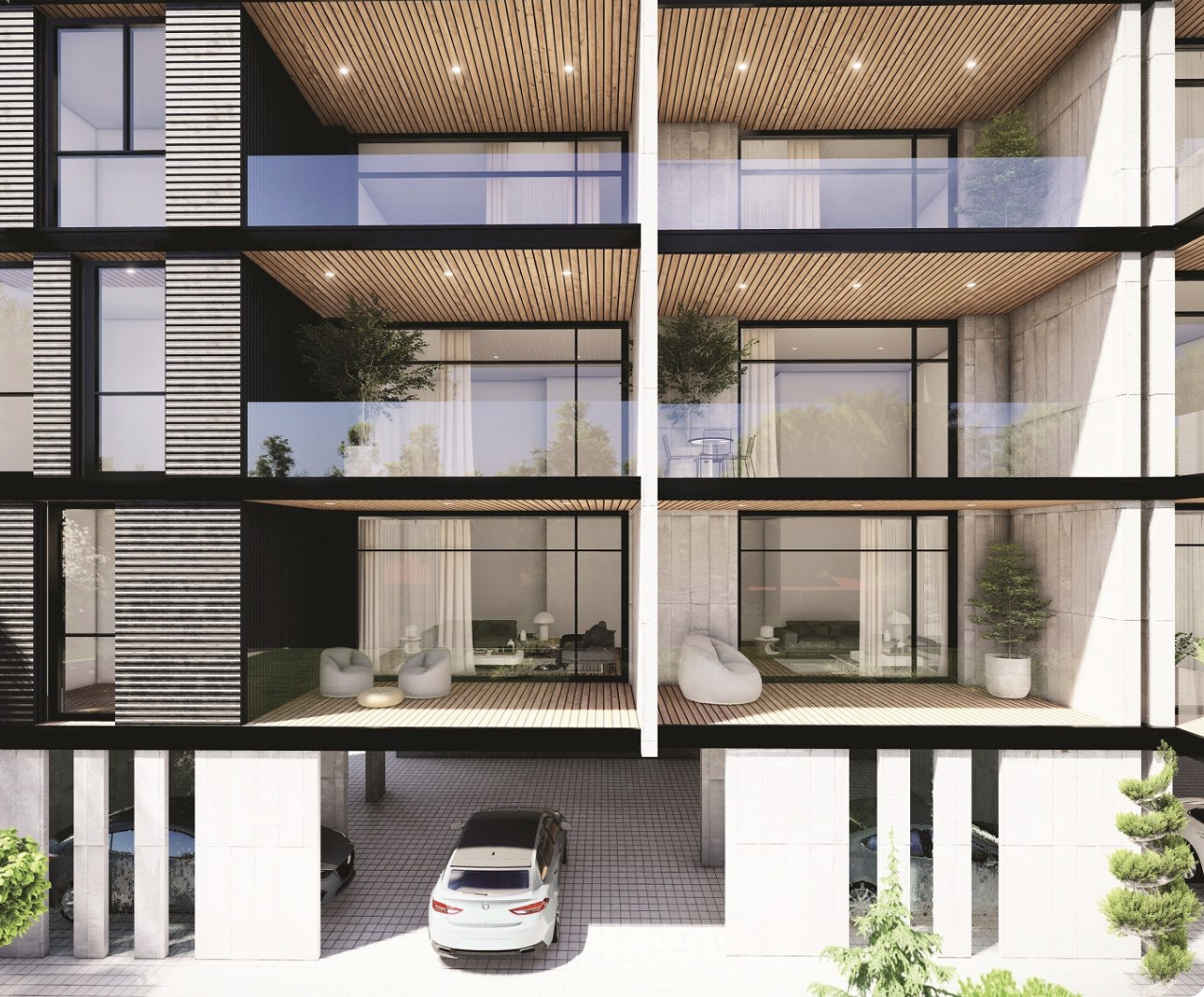 Apartamento en la playa de Finikoudes, Chipre, 77 m² - imagen 1