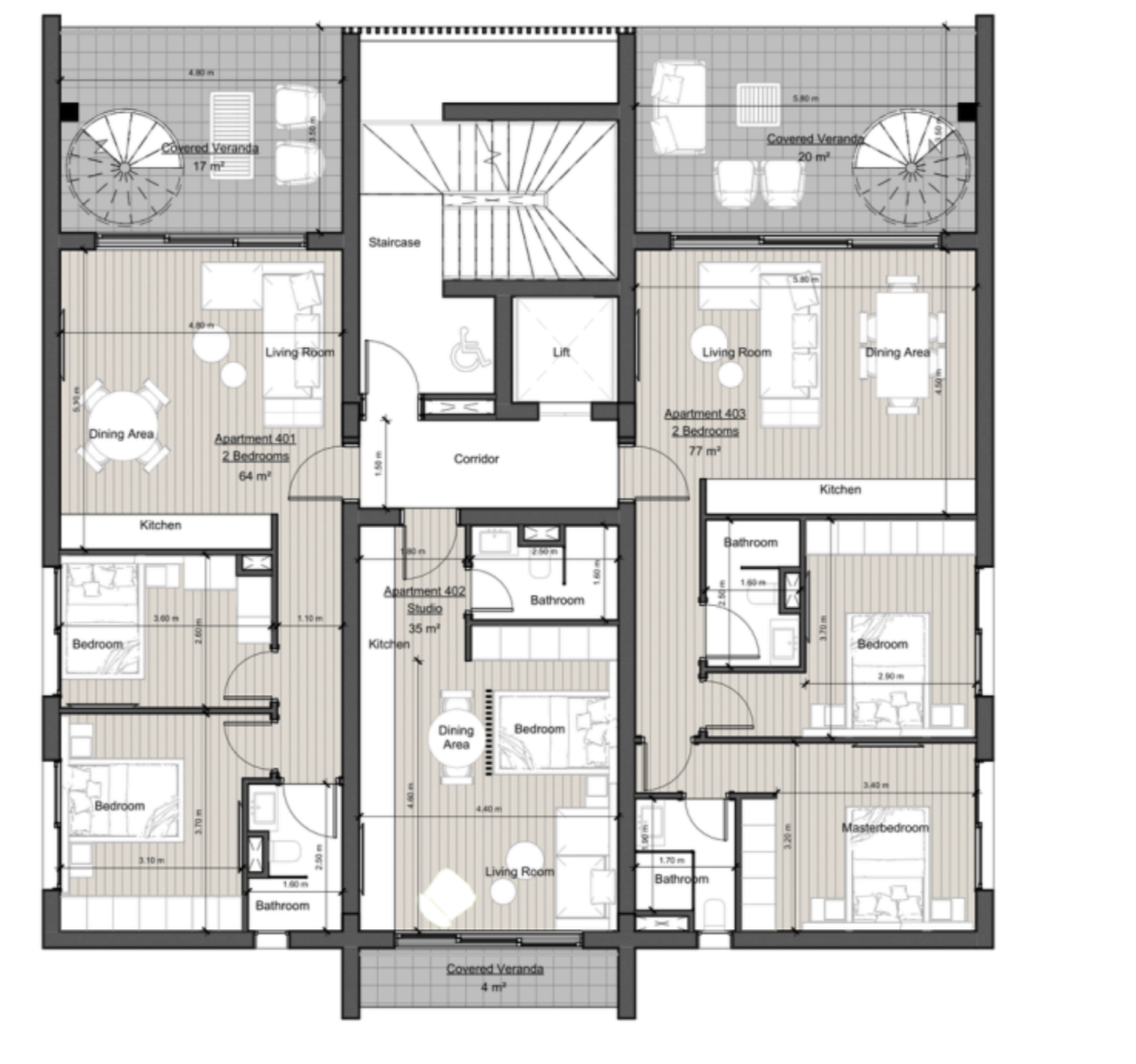 Apartment in Limassol, Cyprus, 114 m² - picture 1