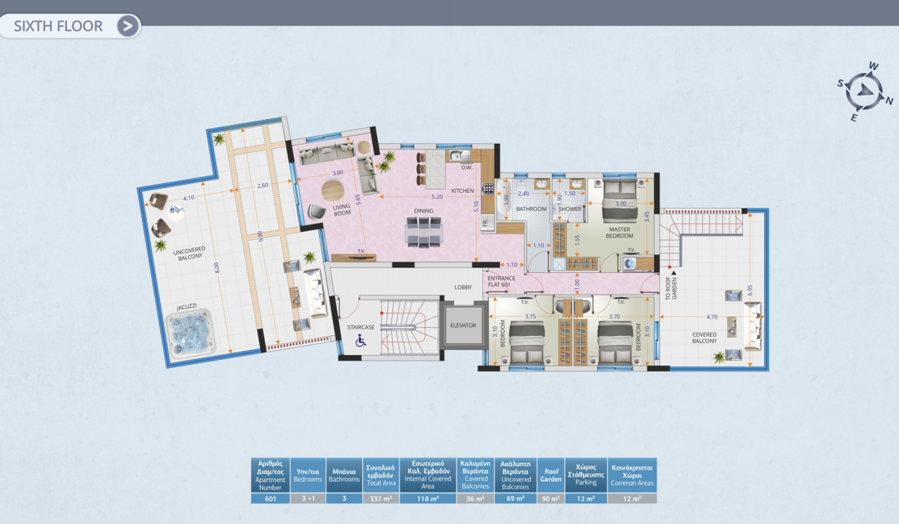 Apartment in Larnaca, Cyprus, 307 m² - picture 1