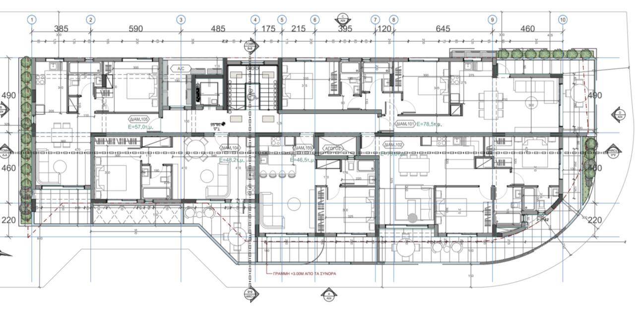 Apartamento en Lárnaca, Chipre, 61 m² - imagen 1