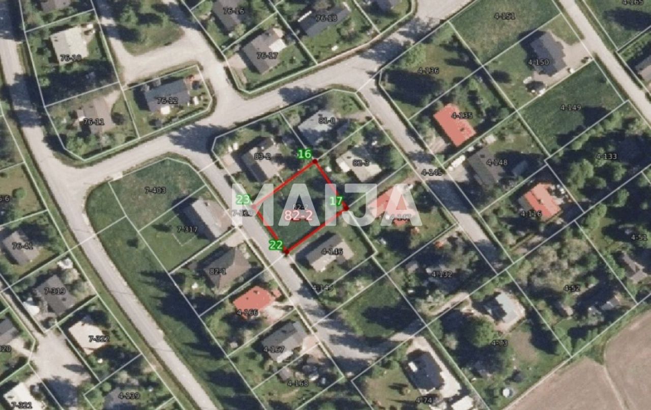 Terrain à Orimattila, Finlande, 995 m² - image 1