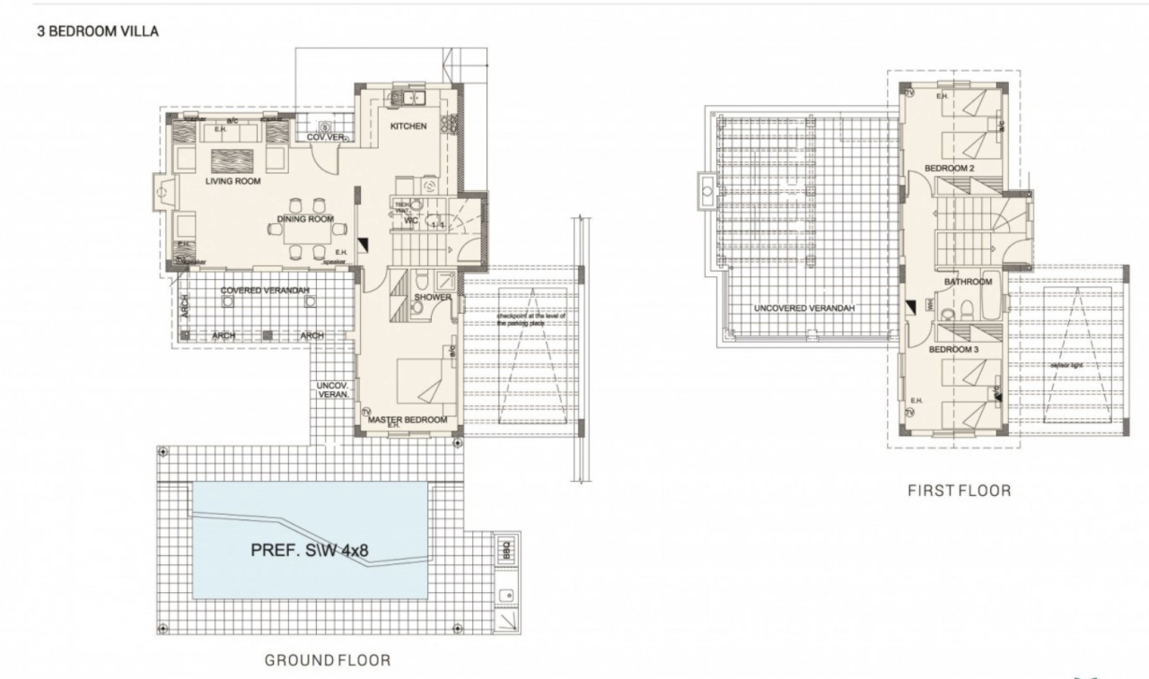 Haus in Monagroulli, Zypern, 182 m² - Foto 3