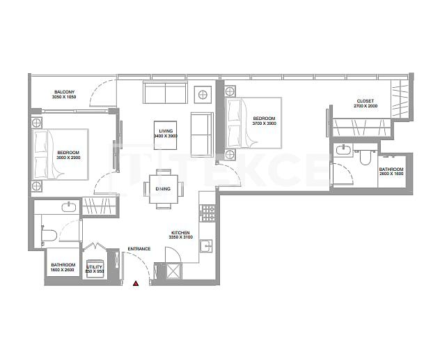 Apartamento Siniyah Island, EAU, 47 m² - imagen 14