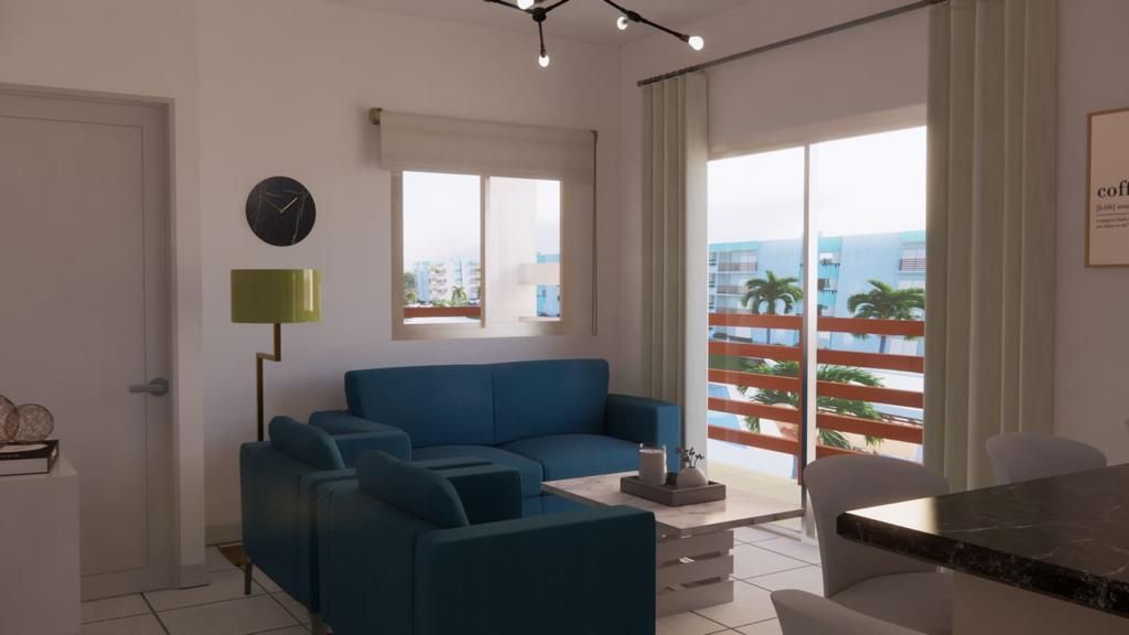 Appartamenti a Punta Cana, Repubblica Dominicana, 74.4 m² - foto 9