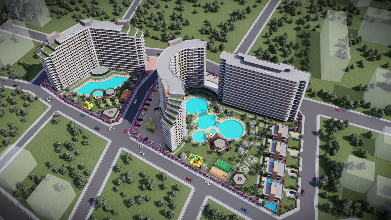 Flat in Mersin, Turkey, 50 m² - picture 1