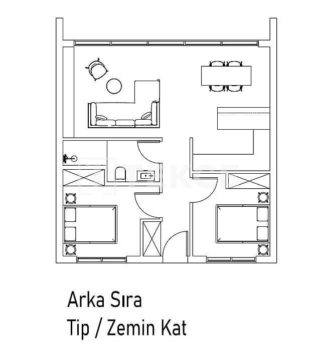 Apartment in Kyrenia, Cyprus, 85 m² - picture 12