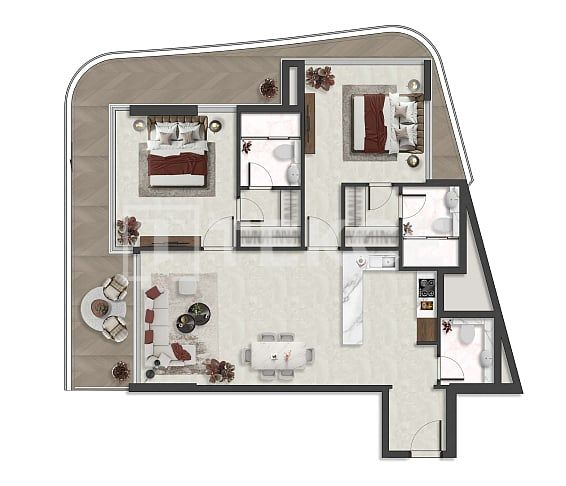 Apartment Al Marjan Island, UAE, 207 m² - picture 14