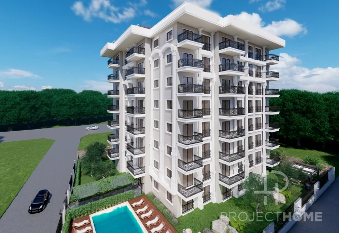 Flat in Alanya, Turkey, 48 m² - picture 1