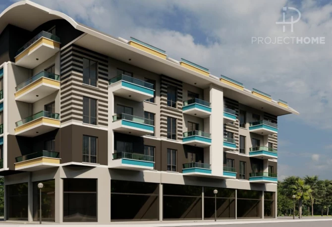 Wohnung in Alanya, Türkei, 48 m² - Foto 1