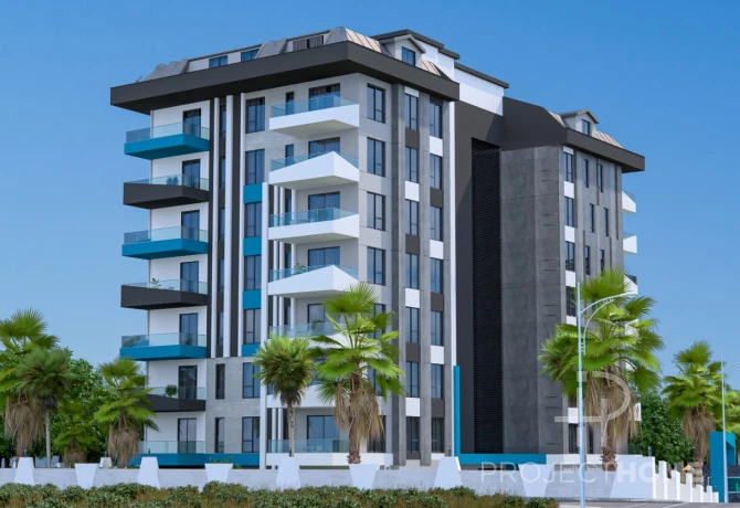 Piso en Avsallar, Turquia, 107 m² - imagen 3