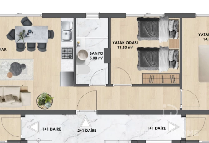 Piso en Alanya, Turquia, 275 m² - imagen 3