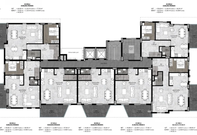Piso en Avsallar, Turquia, 107 m² - imagen 7