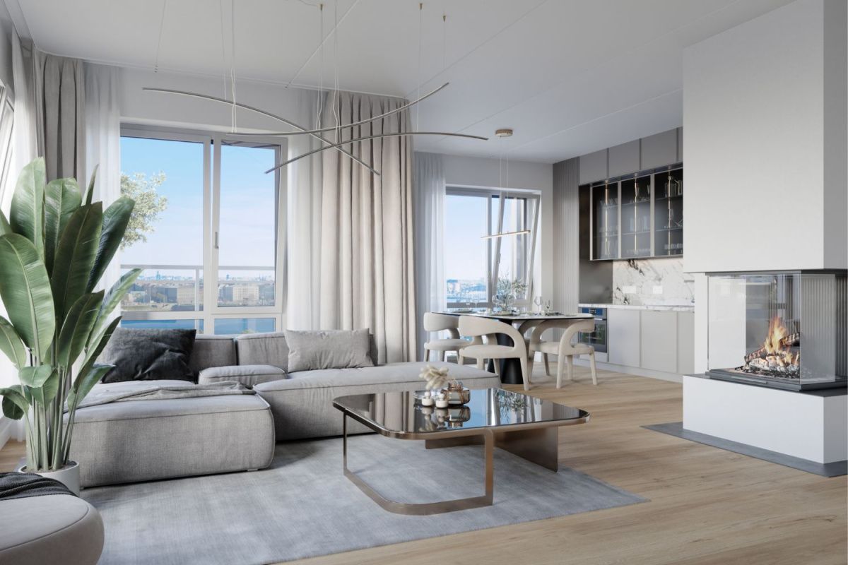 Piso en Riga, Letonia, 129 m² - imagen 1