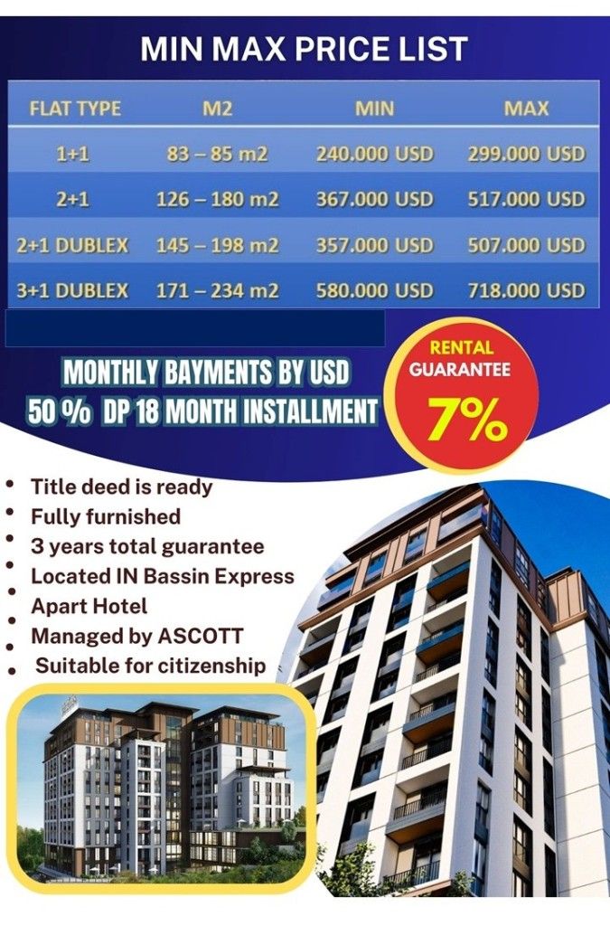 Apartment in Istanbul, Turkey, 83 m² - picture 14