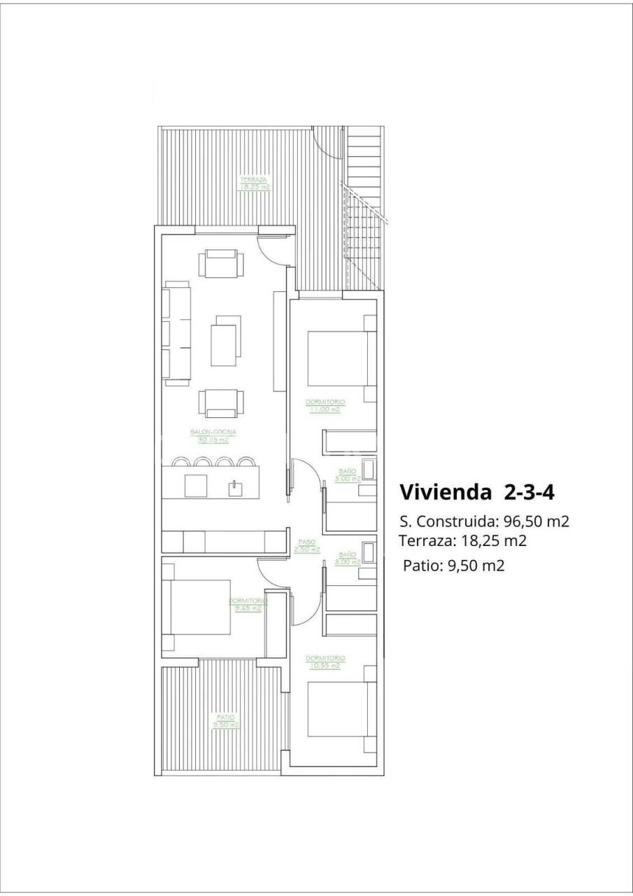 Appartement à San Pedro del Pinatar, Espagne, 53 m² - image 12
