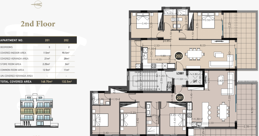 Apartment in Germasogeia, Cyprus - picture 2