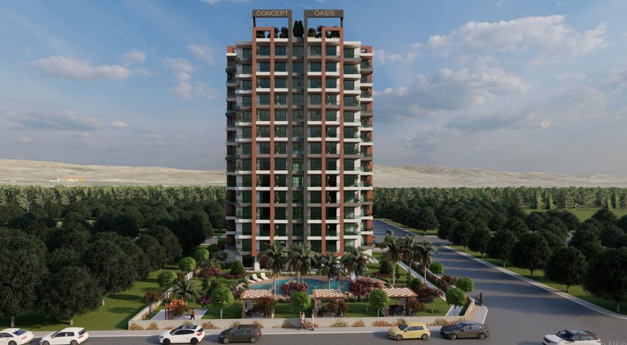 Estudio en Mersin, Turquia, 25 m² - imagen 1