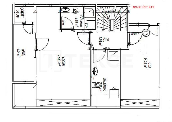 Appartement à Istanbul, Turquie, 50 m² - image 19