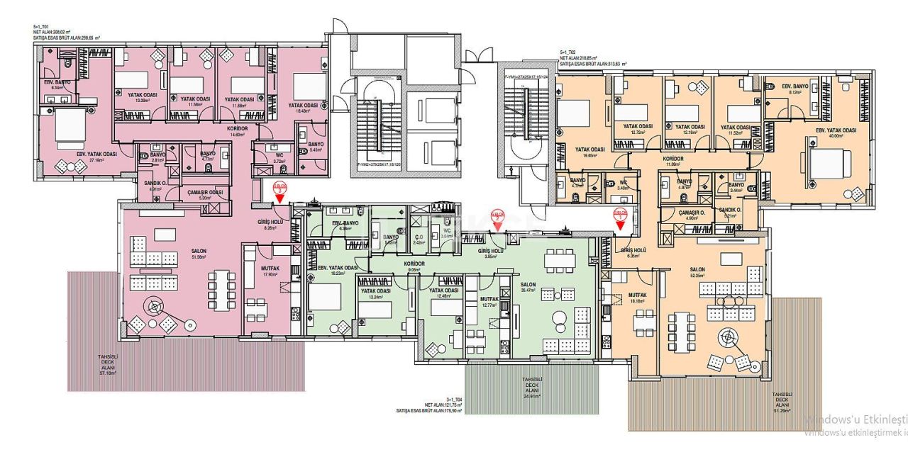 Apartment in Istanbul, Turkey, 200 m² - picture 19