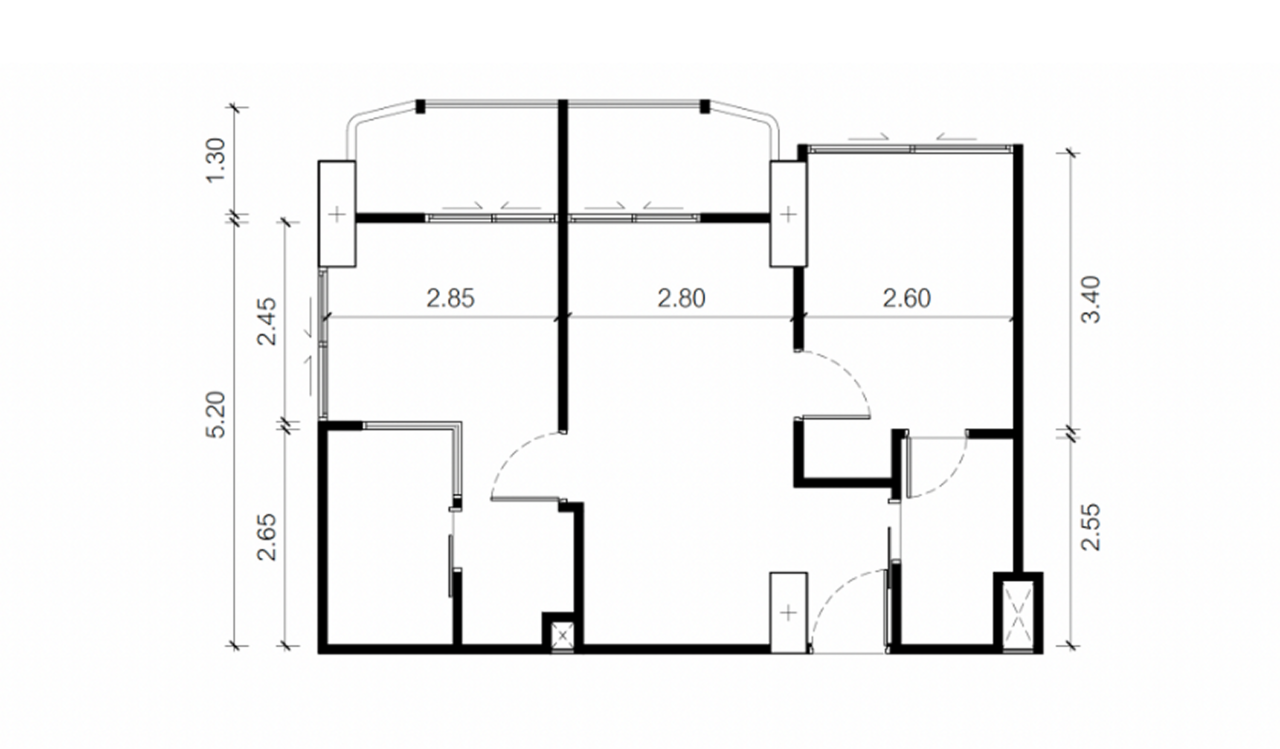 Wohnung in Pattaya, Thailand, 52 m² - Foto 2