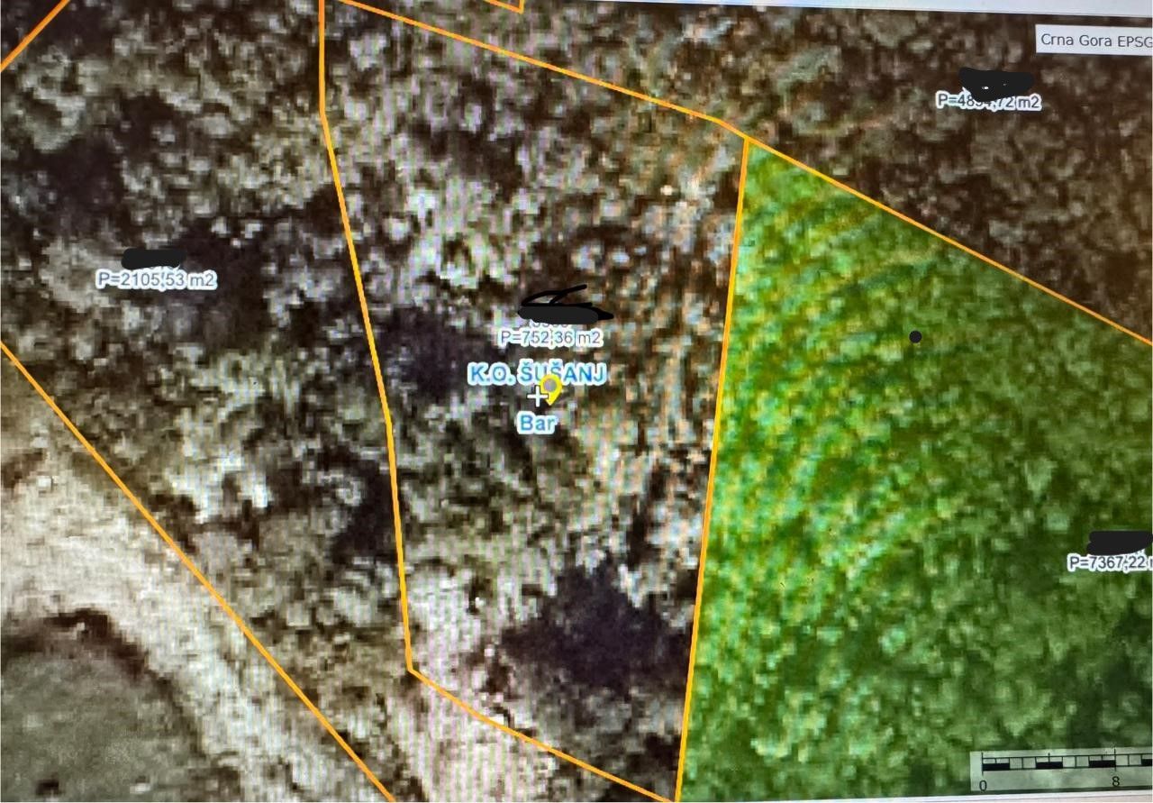 Terreno a Bar, Montenegro, 756 m2 - foto 3