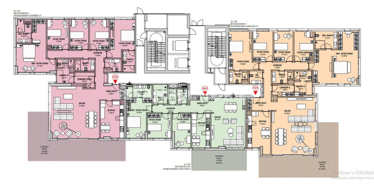 Appartamenti a Istanbul, Turchia, 69 m² - foto 18