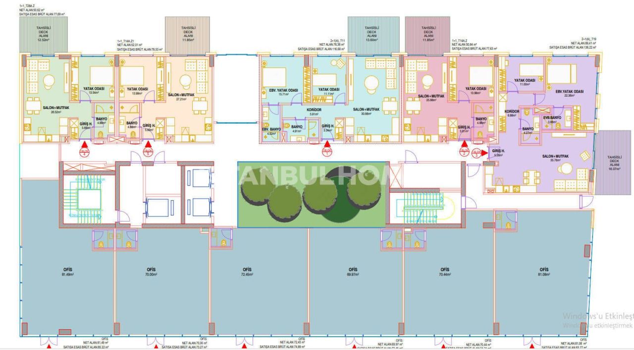 Appartamenti a Istanbul, Turchia, 105 m² - foto 19