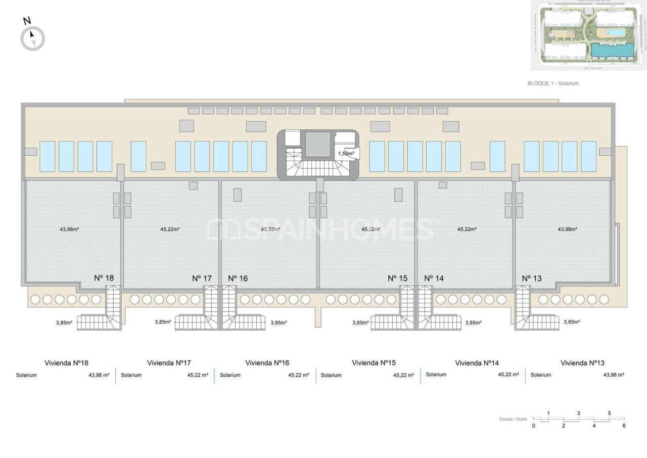 Appartamenti a Pilar de la Horadada, Spagna, 66 m² - foto 13
