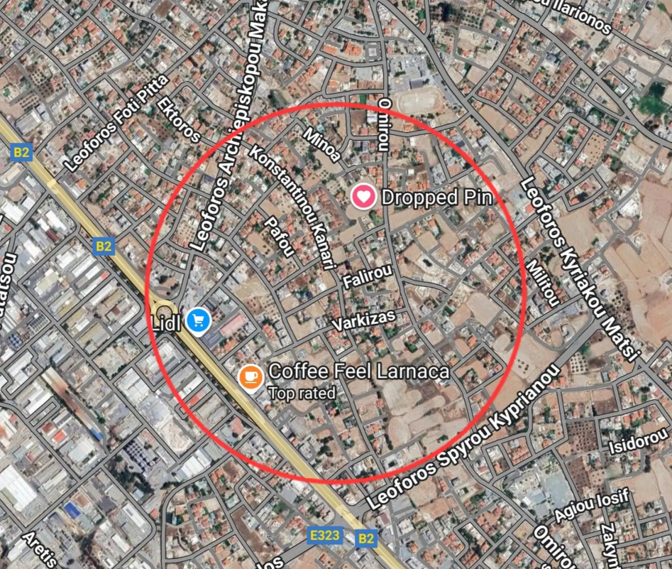 Land in Aradippou, Cyprus, 618 m² - picture 1