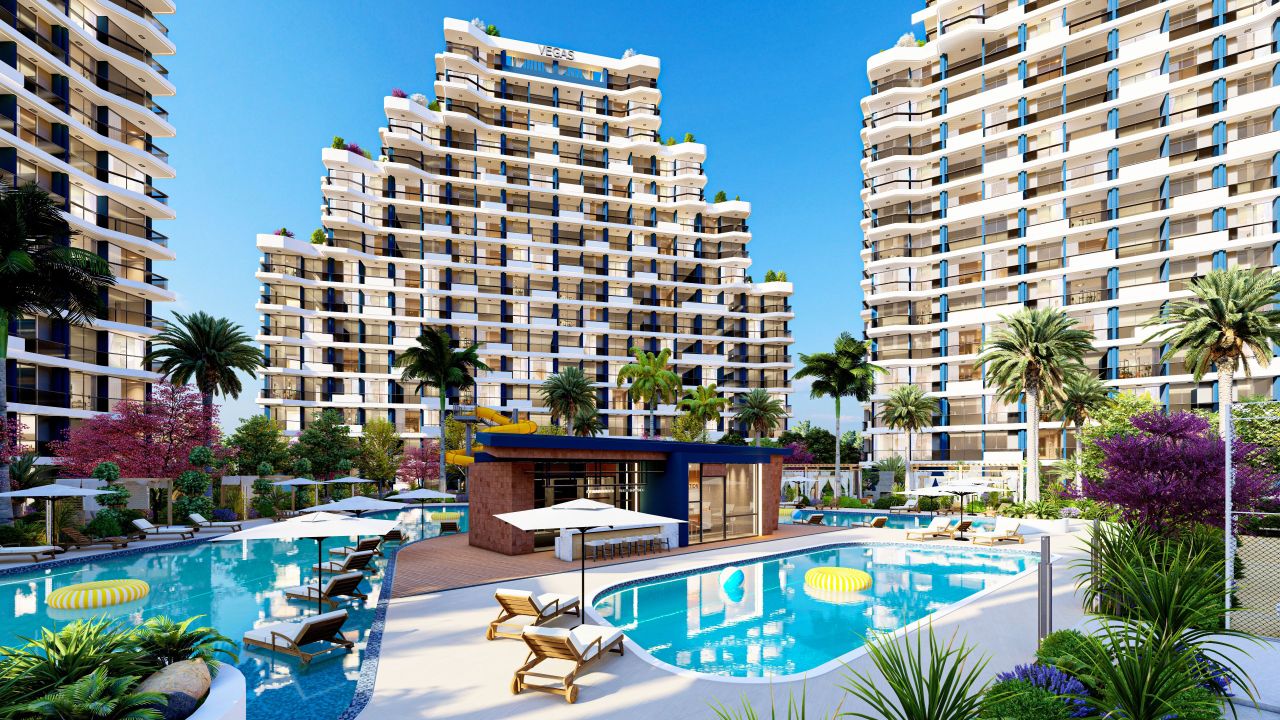 Wohnung in Mersin, Türkei, 45.5 m² - Foto 1