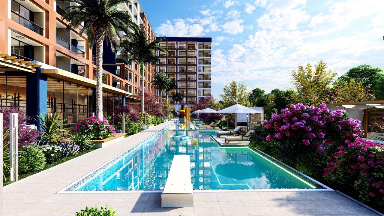 Wohnung in Mersin, Türkei, 39 m² - Foto 1