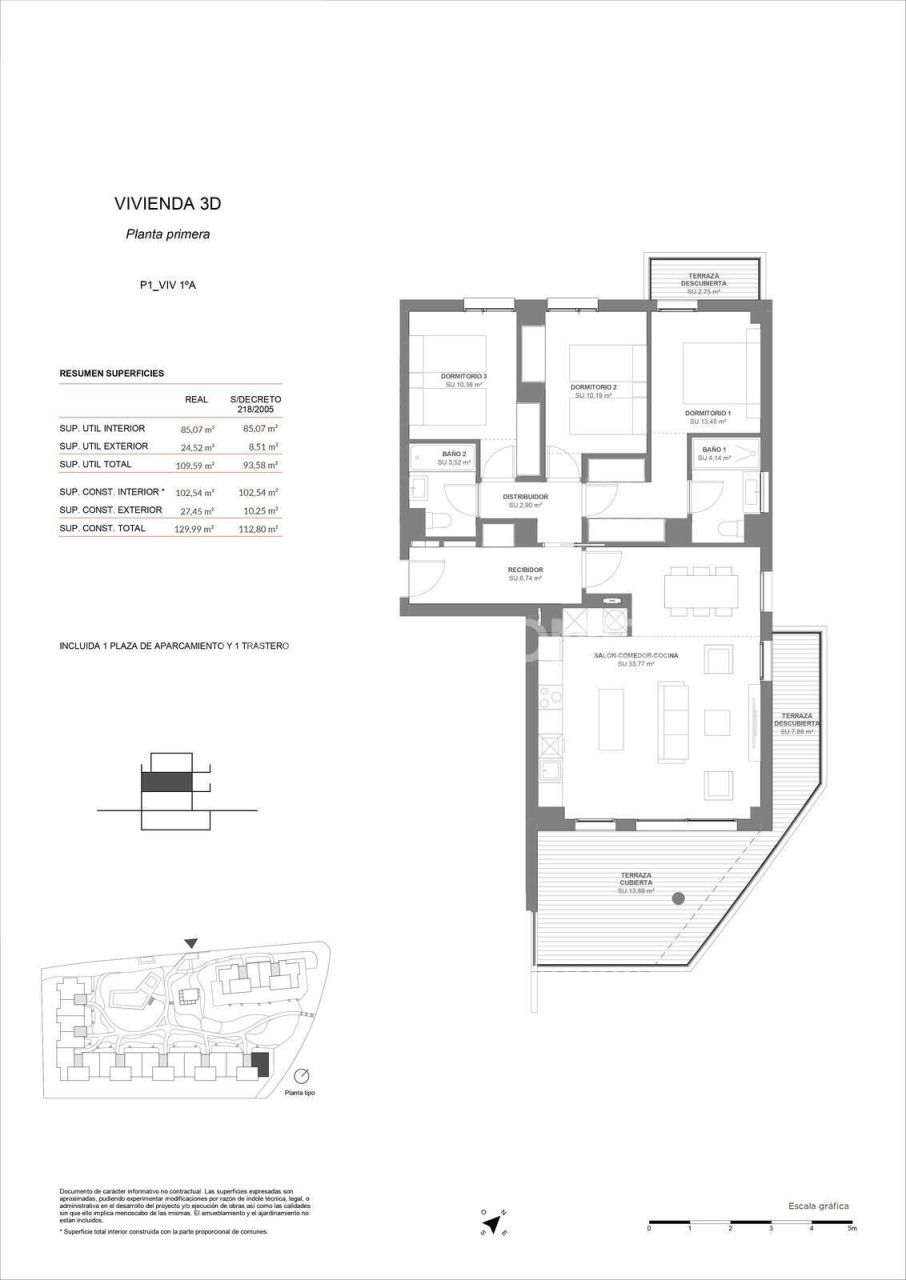 Ático Rincón de la Victoria, España, 78 m² - imagen 15