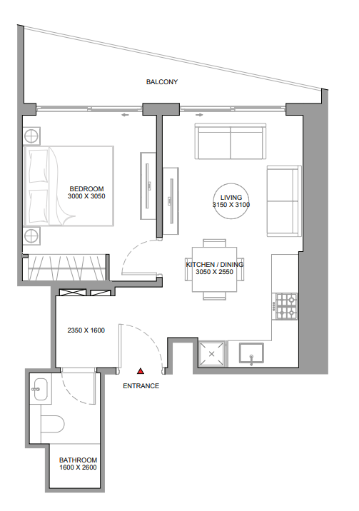 Appartamento a Dubai, EAU, 53 m² - foto 15