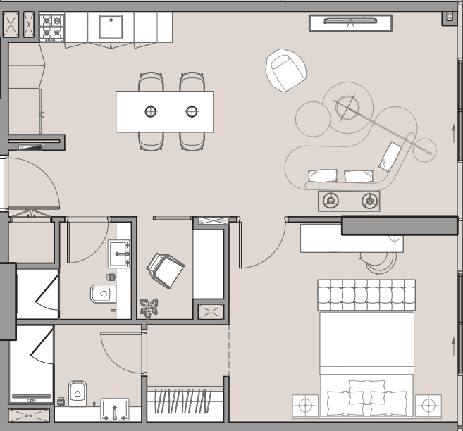 Wohnung in Dubai, VAE, 72 m² - Foto 13
