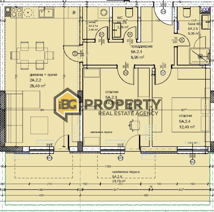 Appartement à Varna, Bulgarie, 100 m² - image 1