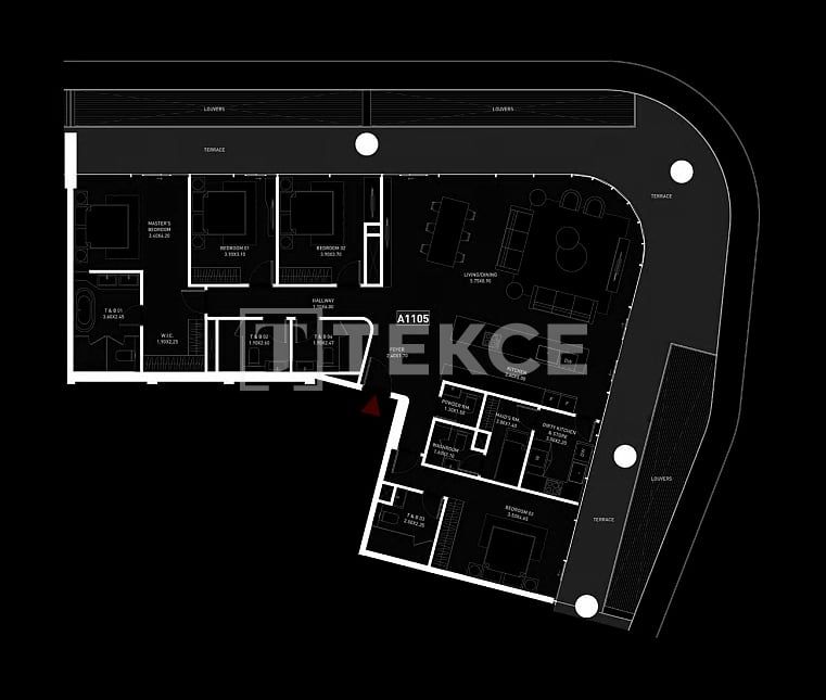 Appartamenti Al Seef, EAU, 152 m² - foto 13