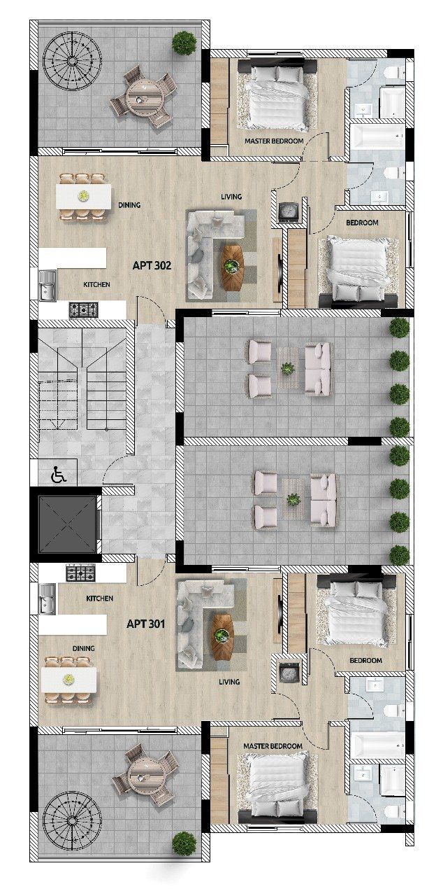 Apartamento en Aradippou, Chipre - imagen 12