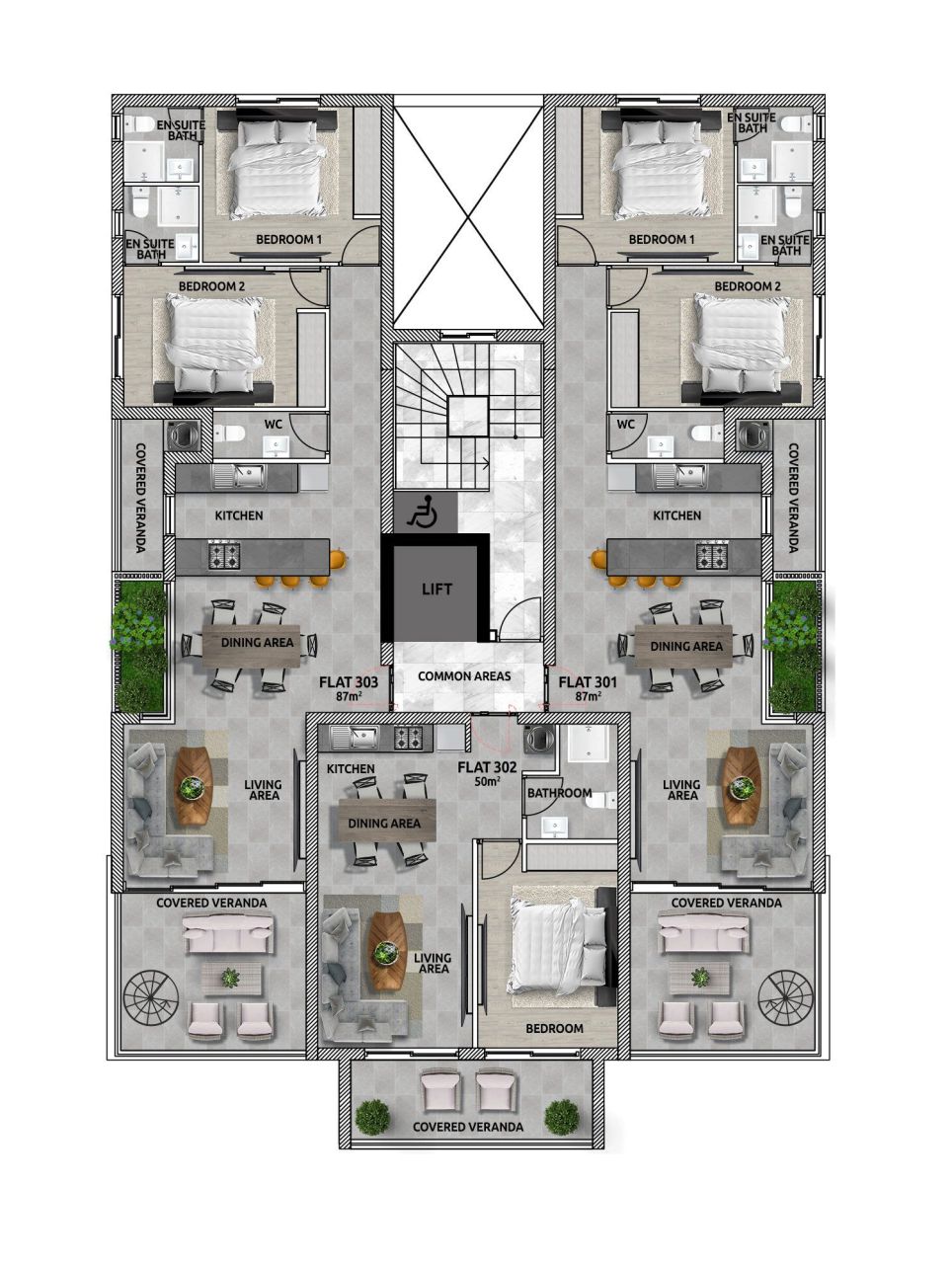 Apartment in Nicosia, Cyprus - picture 14